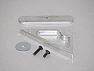 Williams Briggs Wedge Tank Support with Black Anodized Finish
