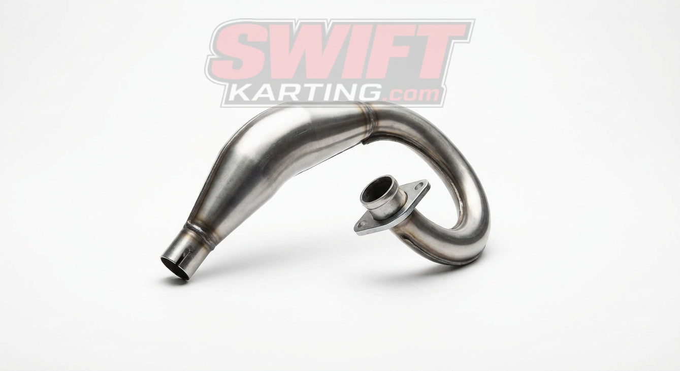 TEC5MC Silenced Curved Exhaust Pipe for Tecumseh HM-50 Engine