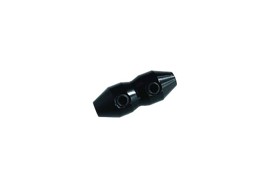 Black Anodized Aluminum Cable Clamp for Secure Kart Throttle Management