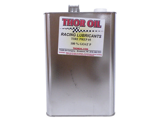 Goat Pee Tire Prep Gallon in Metal Can for Kart Racers