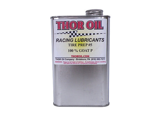 Performance Manufacturing Yellow Goat Pee Tire Prep - 1 Quart Metal Can - 15-25 Point Drop - Dirt Oval