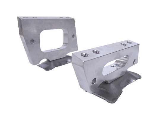Trackside Karting 15-Degree 2-Piece Motor Mount - American Rail 1.125" - Racing Karts