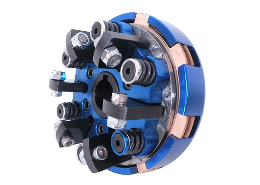 Viper FCDC-KIT#4 Unassembled 2-Disk Clutch - Solid Blue Drum - 3/4" Bore