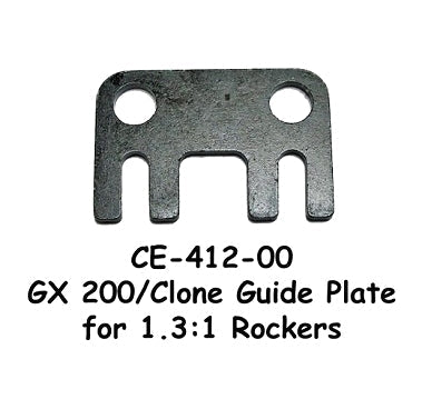 Burris Racing GX200 Clone Guide Plate - 1.3:1 Rocker Ratio - Modified Class