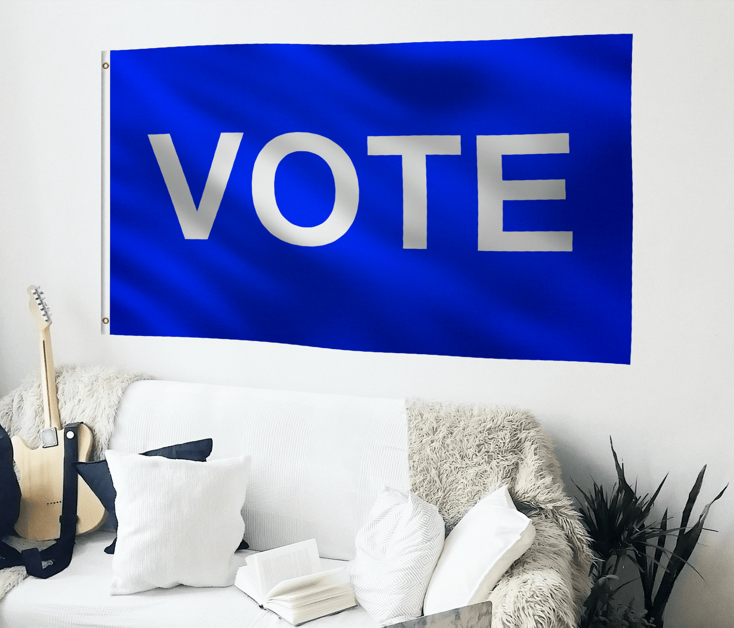 Vote Blue Flag