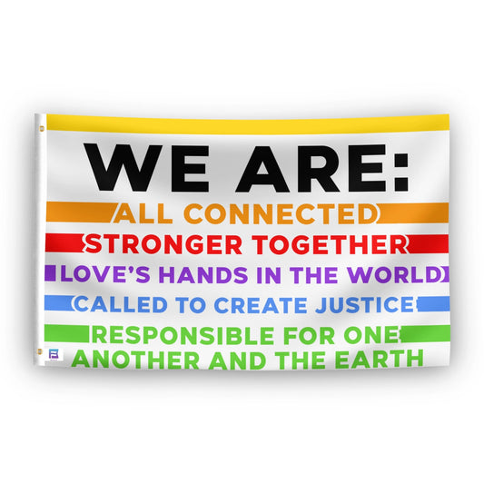 "WE ARE" Unity Flag