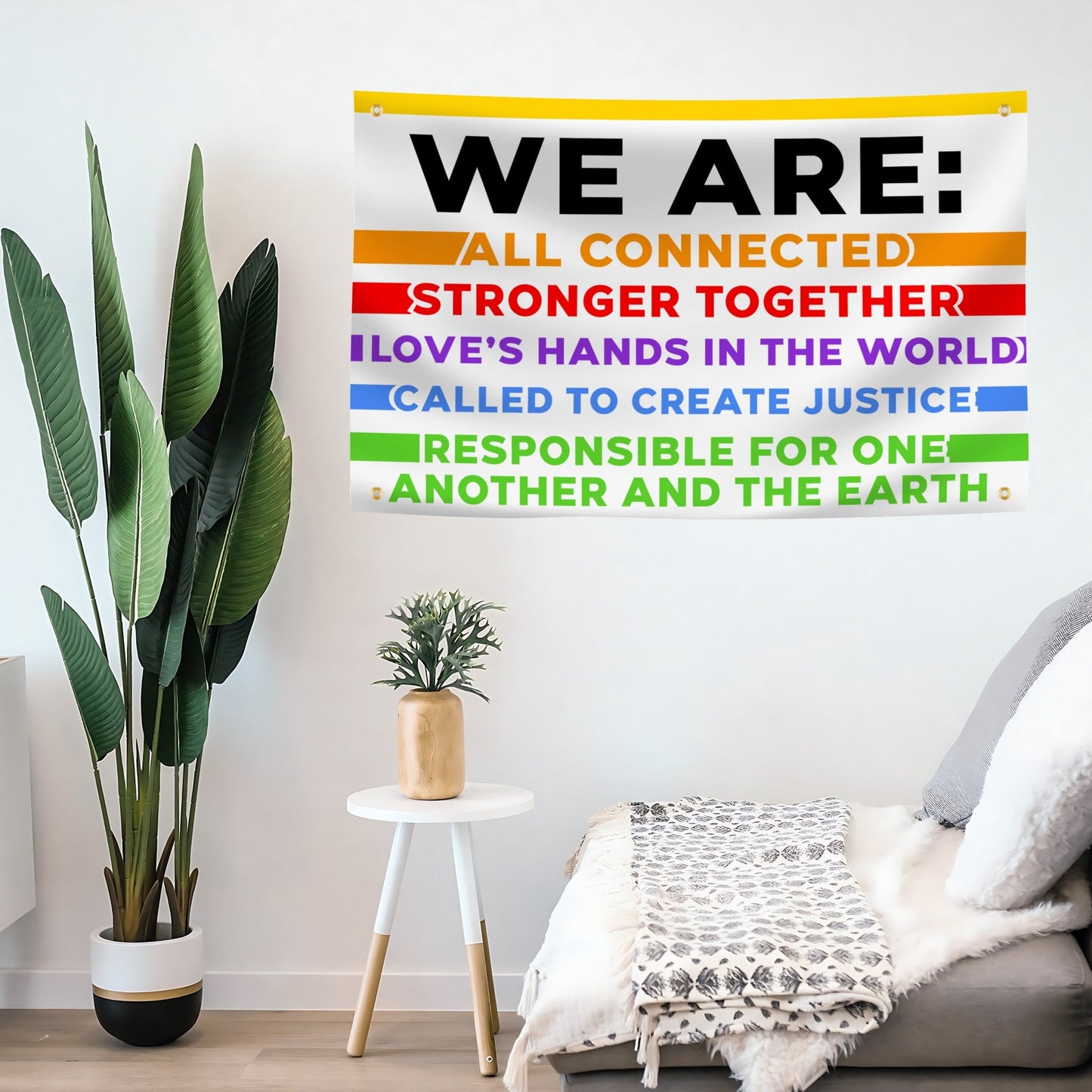 "WE ARE" Unity Flag