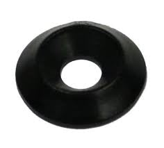 Kartech KM625B Black Anodized Conical Seat Washer - 8mm / 5/16" - Universal Fit