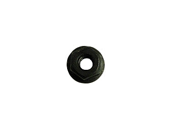 Smooth 1/4" Flanged Nut with 1/2" Head for Wheel Hubs