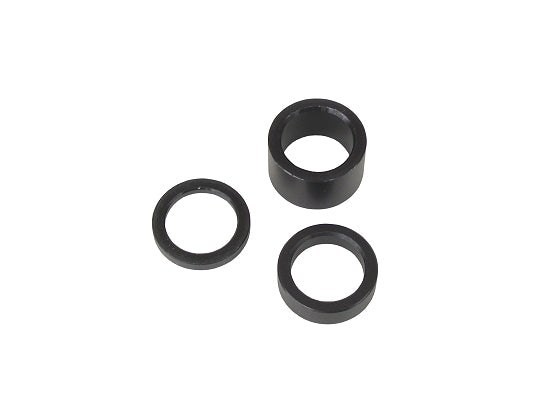 Sleek Black 5mm Metric Wheel Spacer with 17mm ID for Karts