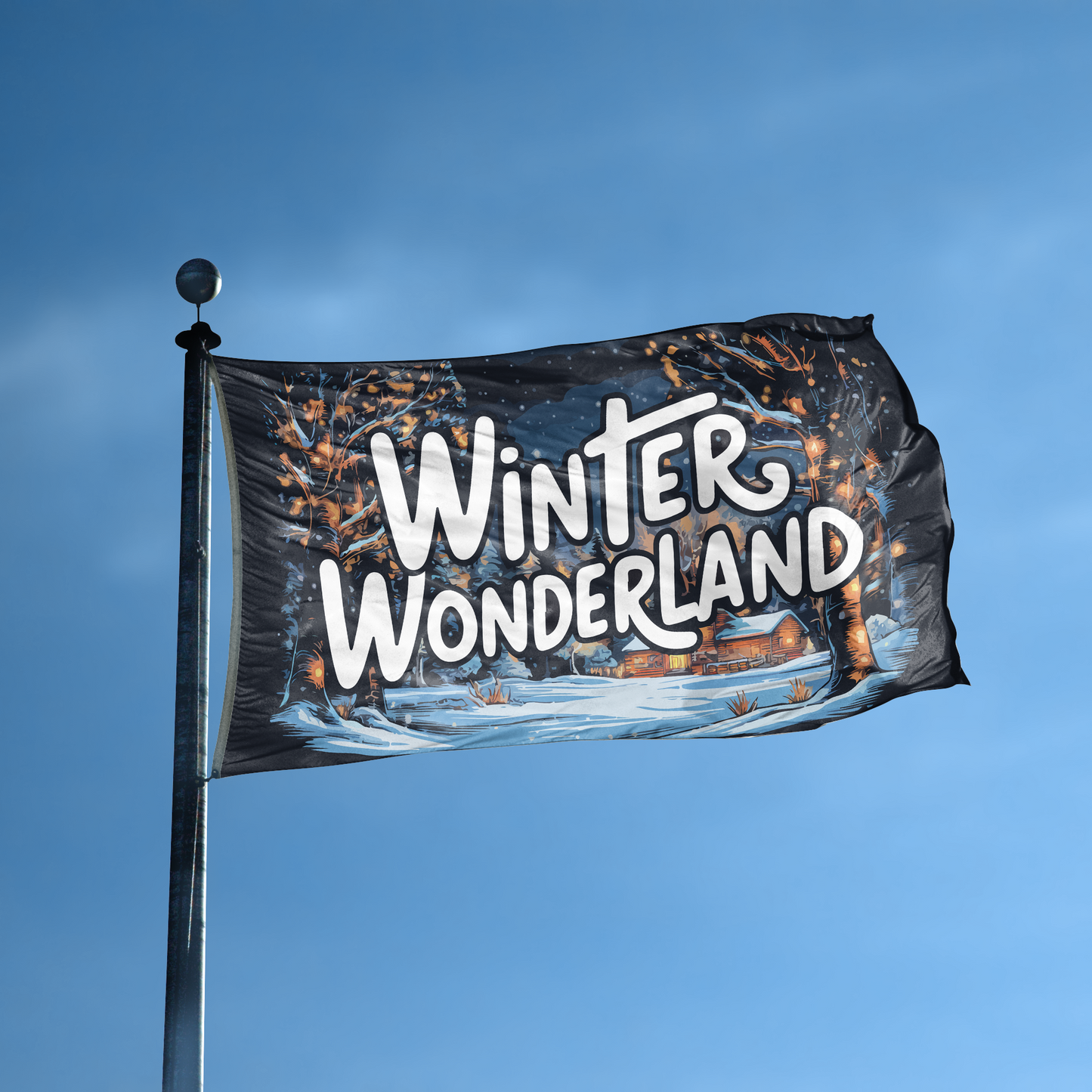 Winter Wonderland Flag