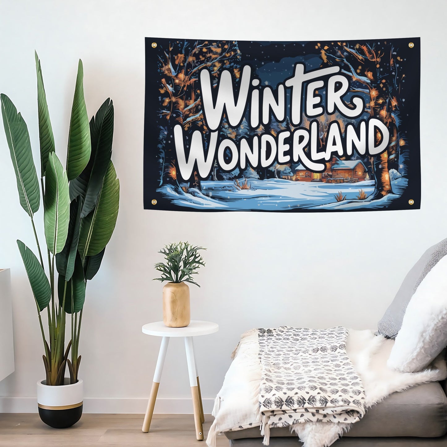 Winter Wonderland Flag