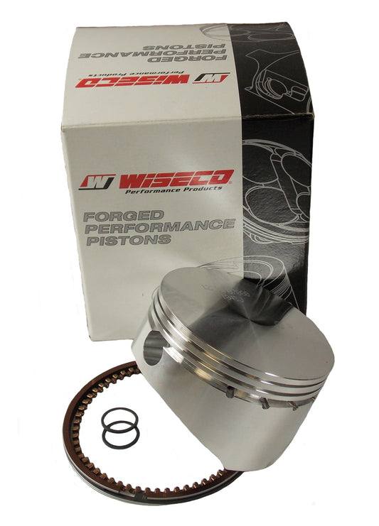 Wiseco 72mm Three-Ring Piston for Oversized Kart Engine Power